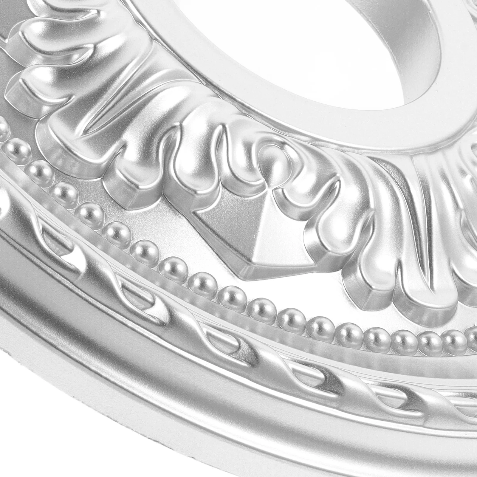 1pc Round Ceiling Medallion For Light Fixtures Pvc Pu Material Easy Install Living Room Bedroom Office Decorative Medallion Ring
1pc Round Ceiling Medallion For Light Fixtures Pvc Pu Material Easy Install Living Room Bedroom Office Decorative Medallion Ring