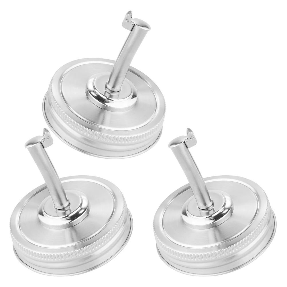 3Pcs Mason Jar Pour Spout Lids Stainless Steel Leakproof Oil Vinegar Dispenser Caps Smooth Flow Control for Olive Oil Soy Sauce
3Pcs Mason Jar Pour Spout Lids Stainless Steel Leakproof Oil Vinegar Dispenser Caps Smooth Flow Control for Olive Oil Soy Sauce