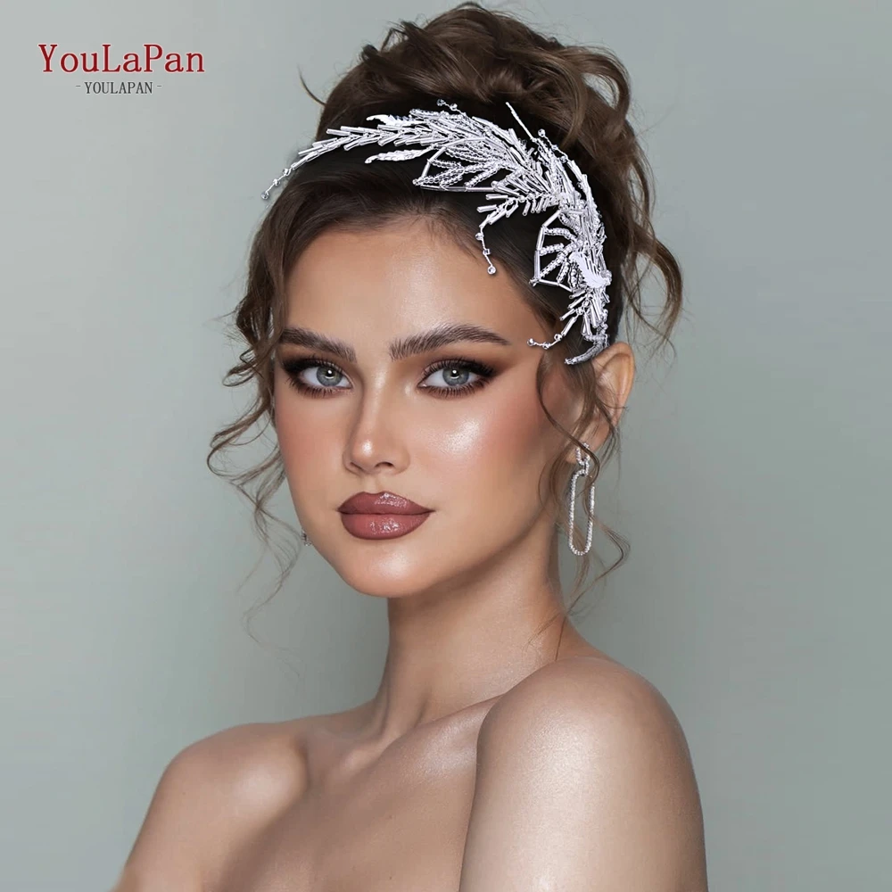 YouLaPan Wedding Luxury Crystal Bridal Headwear Woman Elegant Party And Wedding Headband Ornaments Handmade Beaded Tiara HP672
YouLaPan Wedding Luxury Crystal Bridal Headwear Woman Elegant Party And Wedding Headband Ornaments Handmade Beaded Tiara HP672