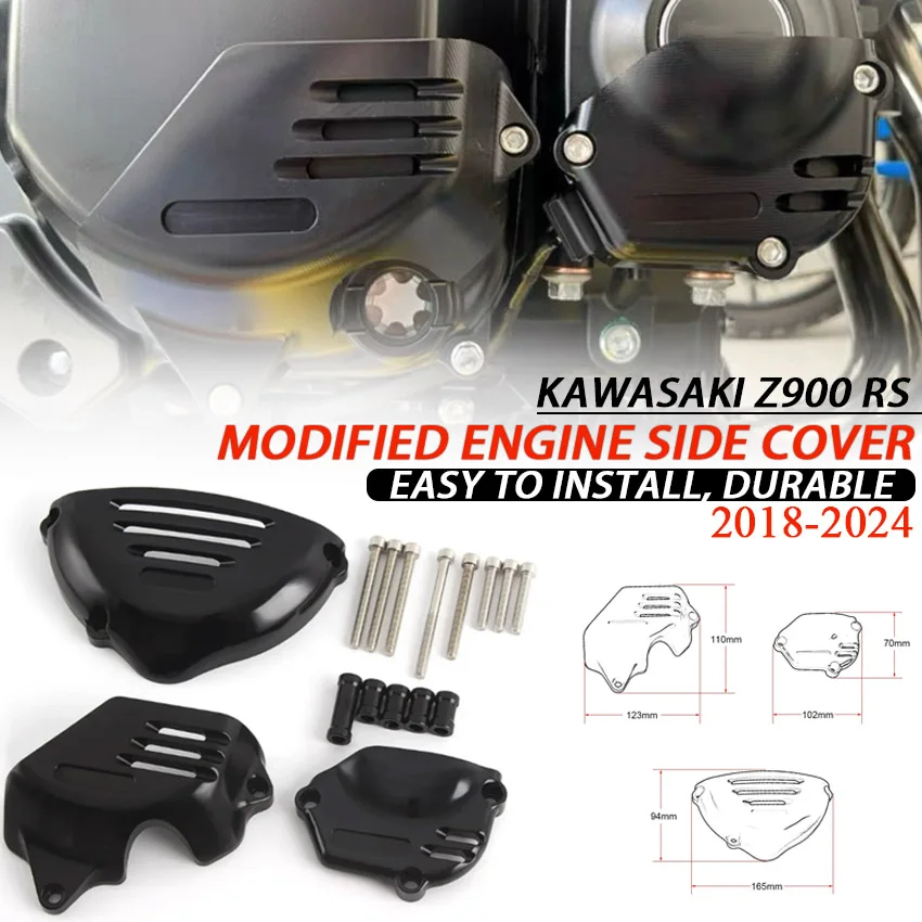 Z900RS Engine Guard Stator Cover for Kawasaki Z900 RS SE Cafe ABS 2018-2024 Motorcycle Frame Slider Protector Set Accessories
Z900RS Engine Guard Stator Cover for Kawasaki Z900 RS SE Cafe ABS 2018-2024 Motorcycle Frame Slider Protector Set Accessories