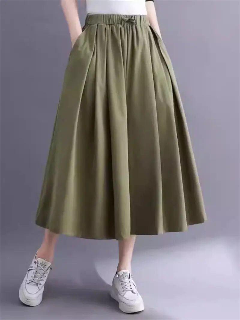 2024 Summer New Korean Edition Loose High Waist Lace Up Pant Women's Art Style Casual Wide Leg Trousers K1593
2024 Summer New Korean Edition Loose High Waist Lace Up Pant Women's Art Style Casual Wide Leg Trousers K1593