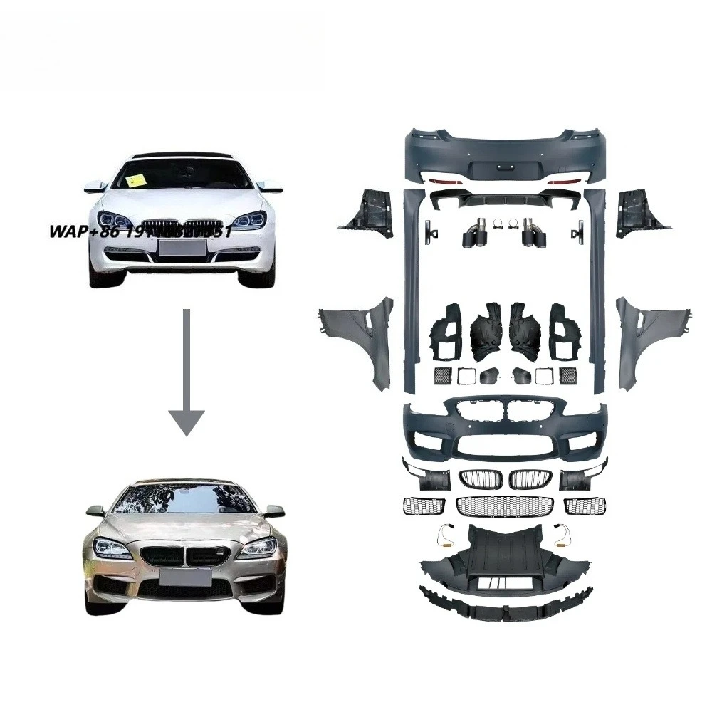 6 Series F06 F12 F13 Wide Body Kit Auto Tuning Accessory for 6 Series F06 Modified to M6 Car Parts
6 Series F06 F12 F13 Wide Body Kit Auto Tuning Accessory for 6 Series F06 Modified to M6 Car Parts