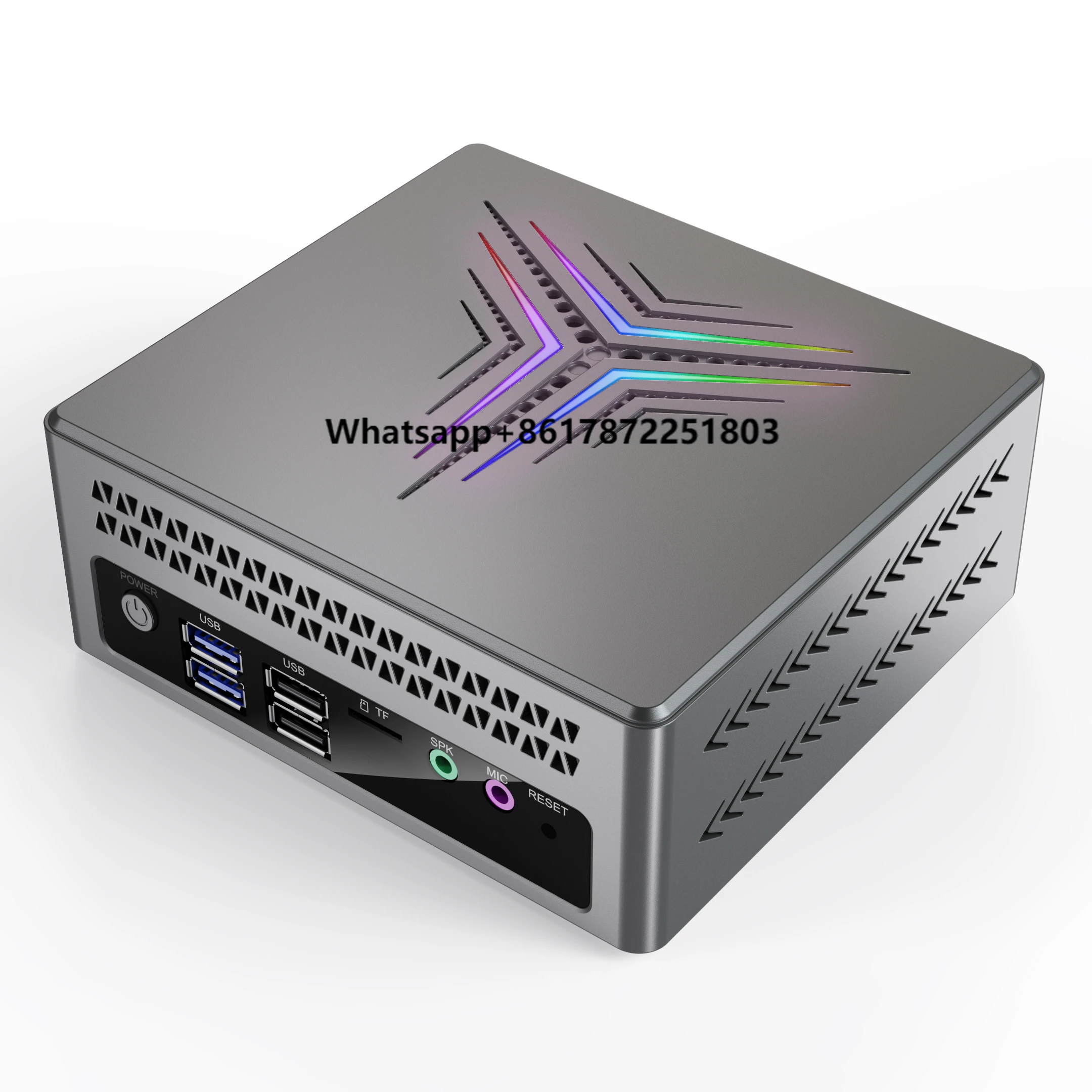 New HOT Factory Latest Mini Pc JK01 In-tel N5095/N4500 DDR4*2 Colorful RGB SMART Win11 Industrial 4k Gaming Mini Pc
New HOT Factory Latest Mini Pc JK01 In-tel N5095/N4500 DDR4*2 Colorful RGB SMART Win11 Industrial 4k Gaming Mini Pc