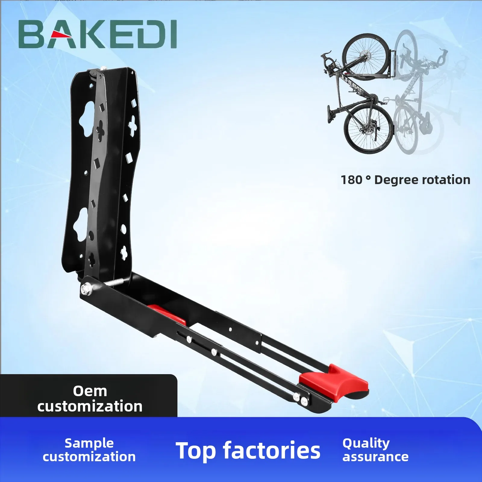 Bicycle Parking Rack Trailer Rack Hook Mountain Bike Wall Rotating Hanger Display Rack Adjustable Wall Hanging Wall
Bicycle Parking Rack Trailer Rack Hook Mountain Bike Wall Rotating Hanger Display Rack Adjustable Wall Hanging Wall