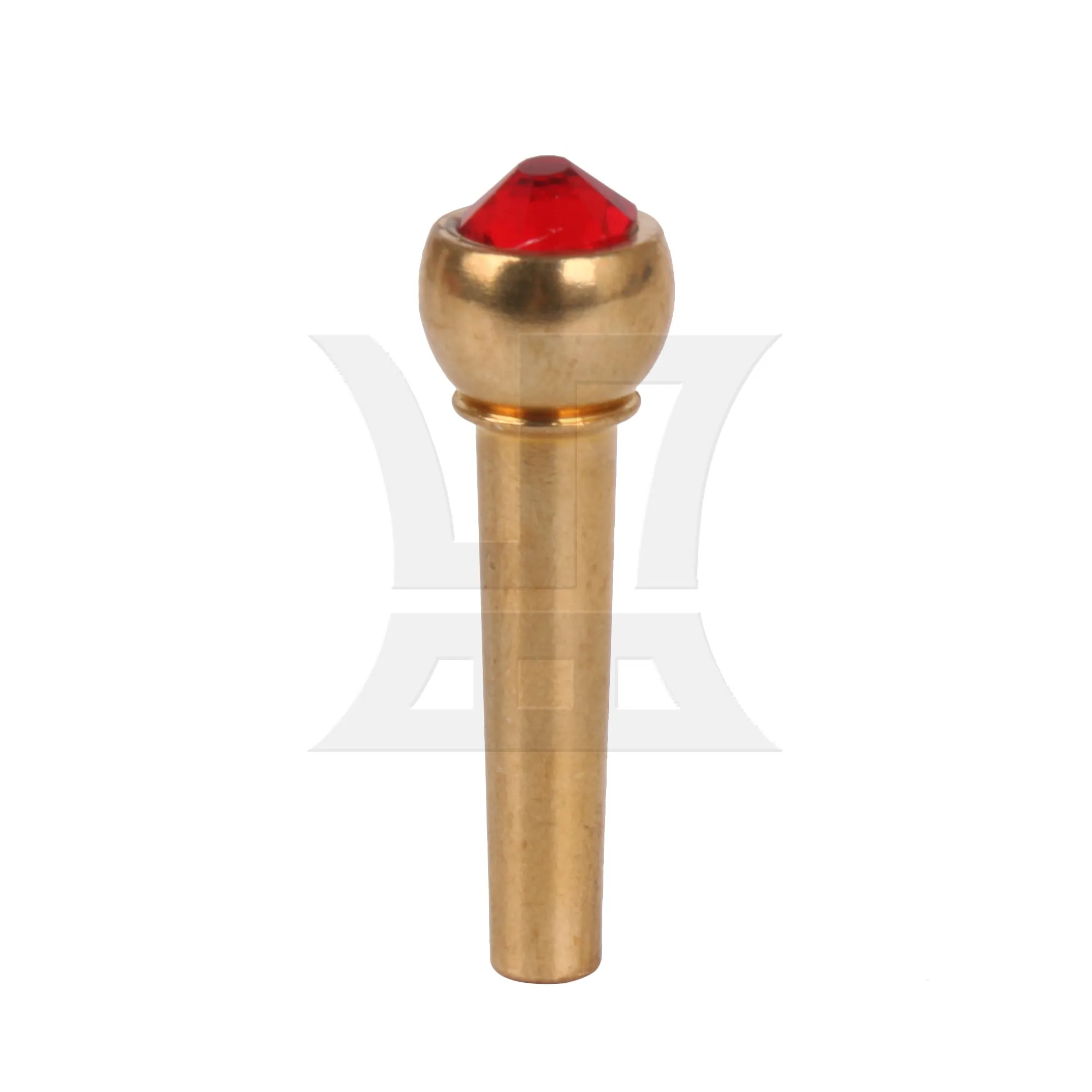 Yibuy 1pc Acoustic Guitar Bridge Pins Zinc Alloy String Nail with Red Crystal Head Tone Stable Golden 29x9mm
Yibuy 1pc Acoustic Guitar Bridge Pins Zinc Alloy String Nail with Red Crystal Head Tone Stable Golden 29x9mm