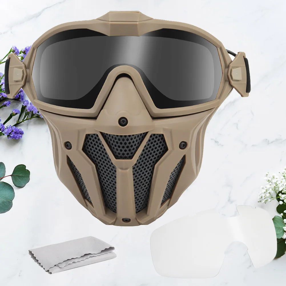 1Set Protective Face Mask Anti Fog Uv Resistant Lightweight Adjustable Elastic Band for Motorbike Cycling Skateboarding with
1Set Protective Face Mask Anti Fog Uv Resistant Lightweight Adjustable Elastic Band for Motorbike Cycling Skateboarding with