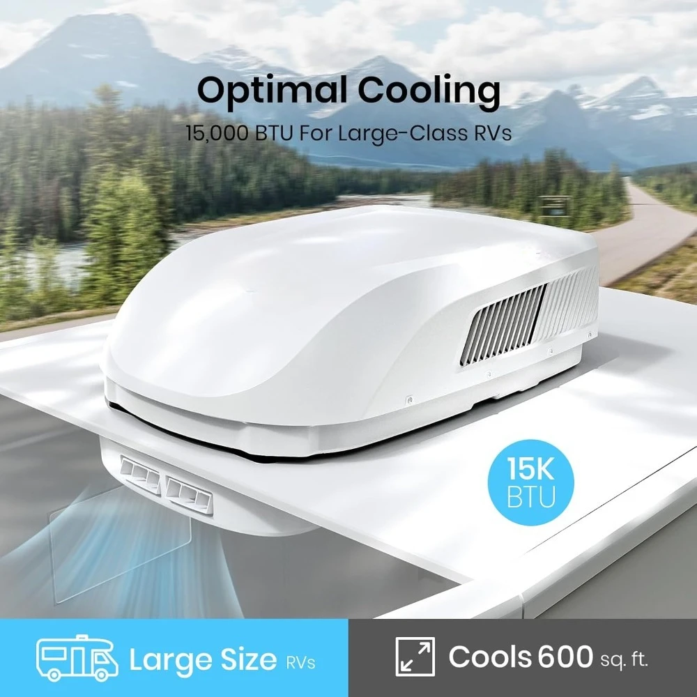 Кондиционер для автодомов 16000 BTU с тепловым насосом, Wi-Fi и дистанционным управлением, тихий, крышный, для кемперов и прицепов, доставка по США
Кондиционер для автодомов 16000 BTU с тепловым насосом, Wi-Fi и дистанционным управлением, тихий, крышный, для кемперов и прицепов, доставка по США