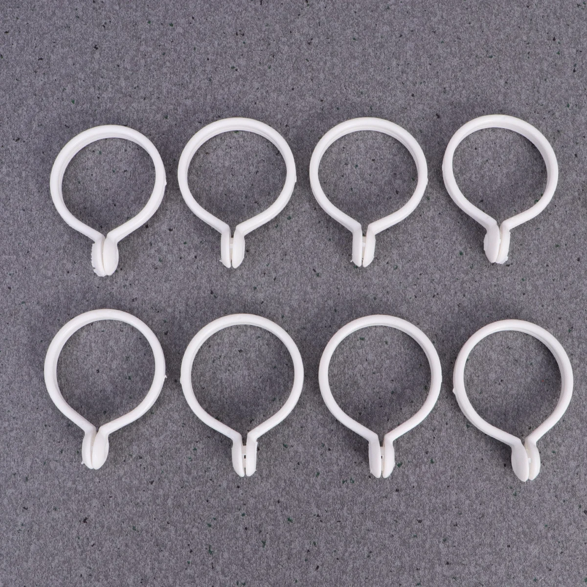 150Pcs ABS Curtain Rings Smooth Sliding White Clips for Heavy Lightweight Curtains Accessory Curtain Accessories
150Pcs ABS Curtain Rings Smooth Sliding White Clips for Heavy Lightweight Curtains Accessory Curtain Accessories