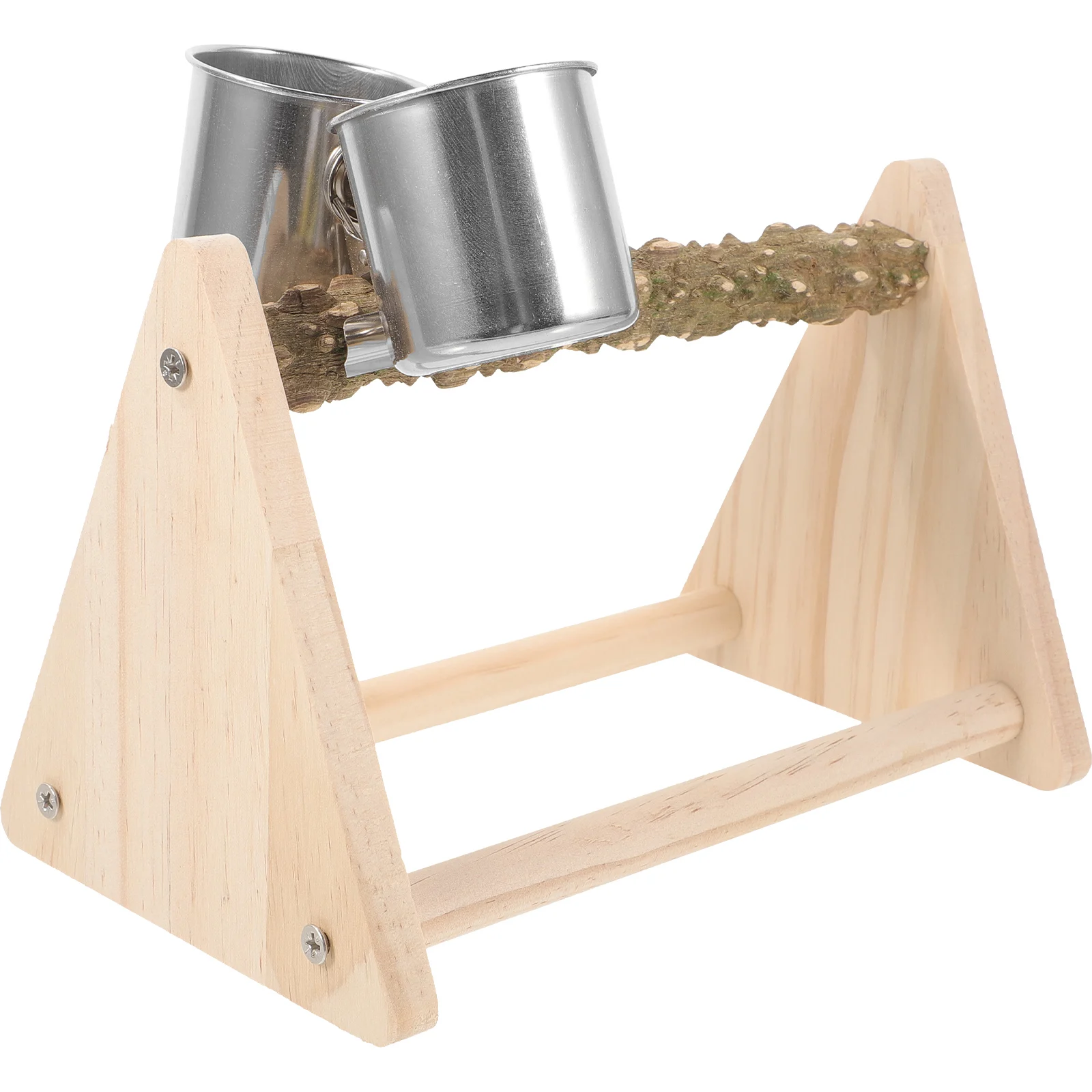Wooden Parrot Perch Stand Training Feeder Natural Desktop Stress Relief Bird Cage Accessory Fresh Decorative Bird Stand
Wooden Parrot Perch Stand Training Feeder Natural Desktop Stress Relief Bird Cage Accessory Fresh Decorative Bird Stand