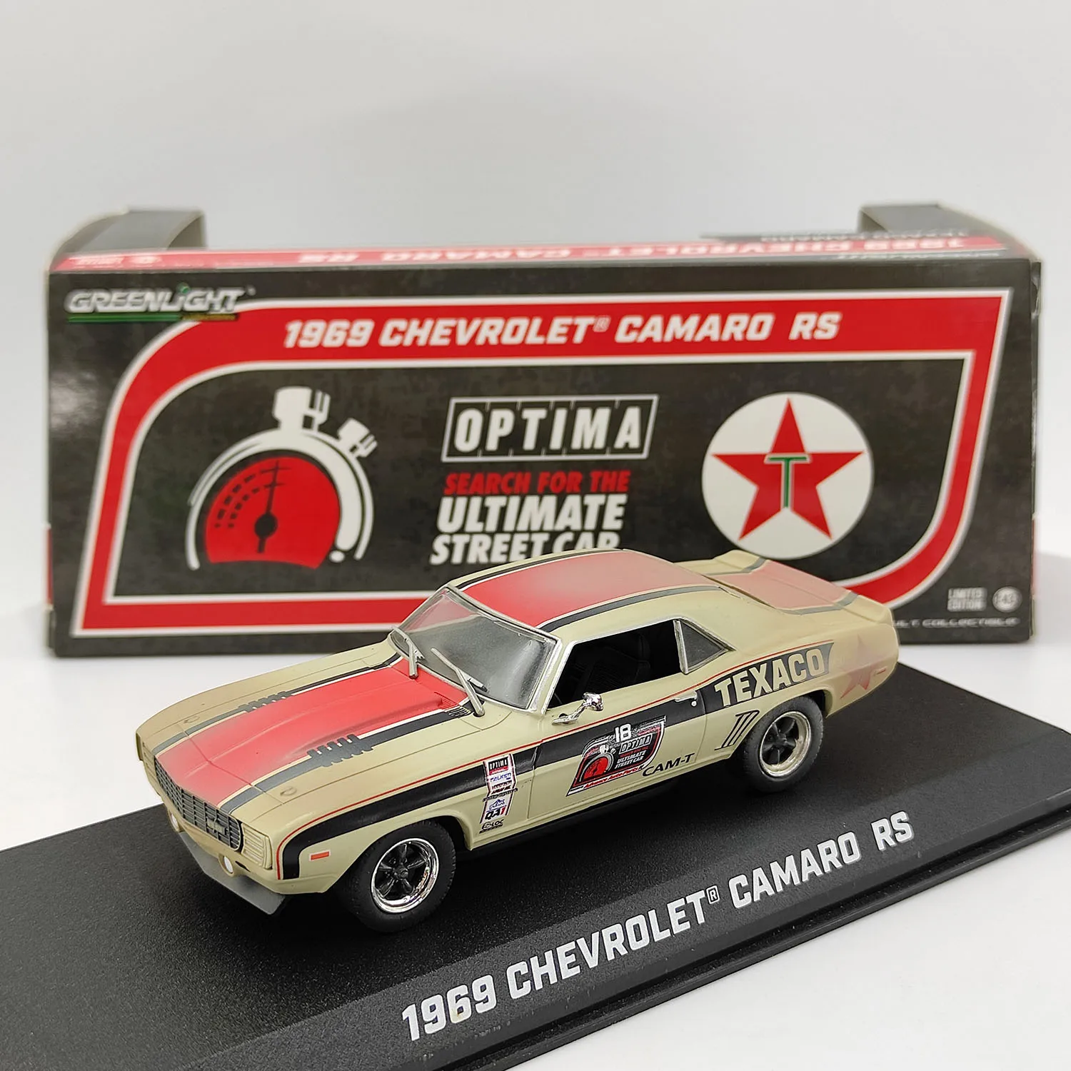 Diecast Green Light 1/43 Scale 1969 Chevrolet Camry RS American Muscle Car Alloy Car Model Collectible Toy Gift Souvenir
Diecast Green Light 1/43 Scale 1969 Chevrolet Camry RS American Muscle Car Alloy Car Model Collectible Toy Gift Souvenir