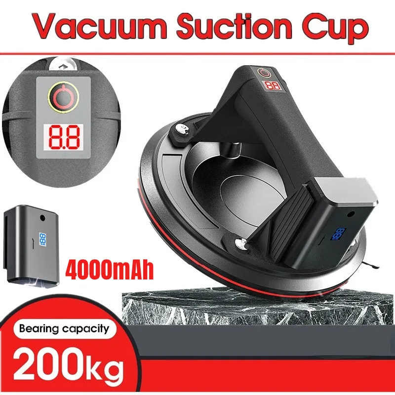 2024 New Electric Vacuum Suction Cup 200kg Bearing Capacity Heavy Duty Vacuum Lifter for Granite Tile Glass Industrial Sucke
2024 New Electric Vacuum Suction Cup 200kg Bearing Capacity Heavy Duty Vacuum Lifter for Granite Tile Glass Industrial Sucke