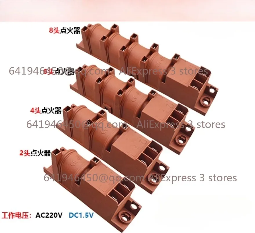 AC 220V DC 1.5V Gas Stove AC Pulse Safe Efficient Pulse Igniter 4 Terminal Four Outlets Connections Oven Stove Ignition
AC 220V DC 1.5V Gas Stove AC Pulse Safe Efficient Pulse Igniter 4 Terminal Four Outlets Connections Oven Stove Ignition