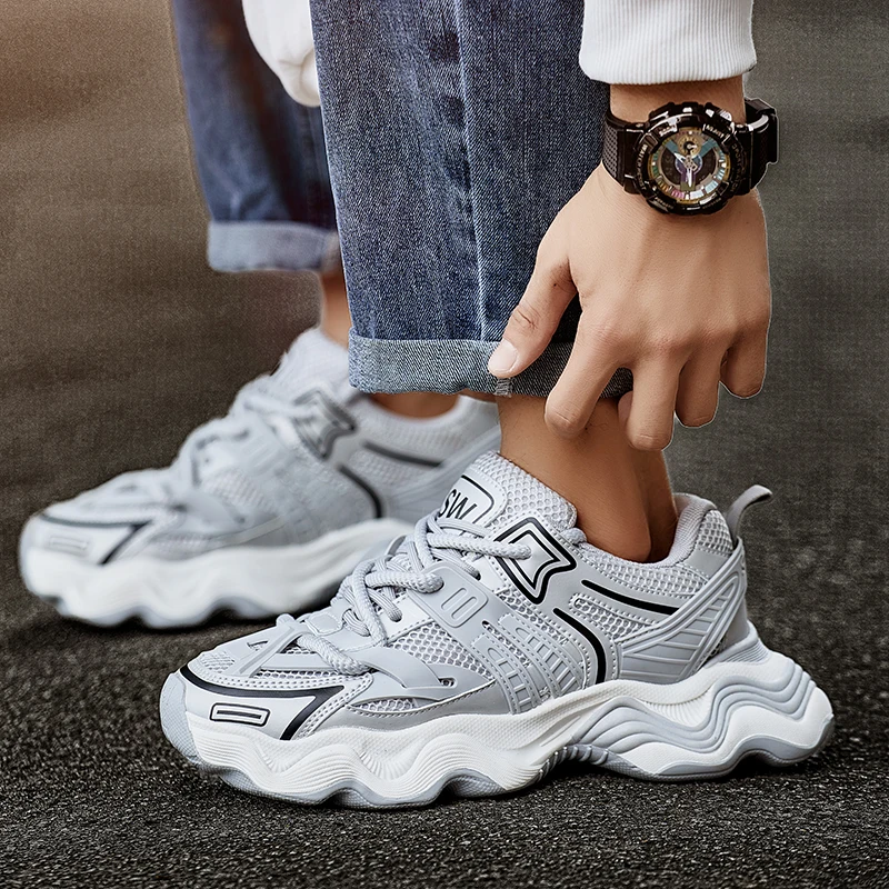 Новинка 2024, мужская повседневная обувь, прогулочная обувь, кроссовки, прогулочная обувь, повседневная обувь на мягкой подошве, нескользящая унисекс, амортизирующая
Новинка 2024, мужская повседневная обувь, прогулочная обувь, кроссовки, прогулочная обувь, повседневная обувь на мягкой подошве, нескользящая унисекс, амортизирующая