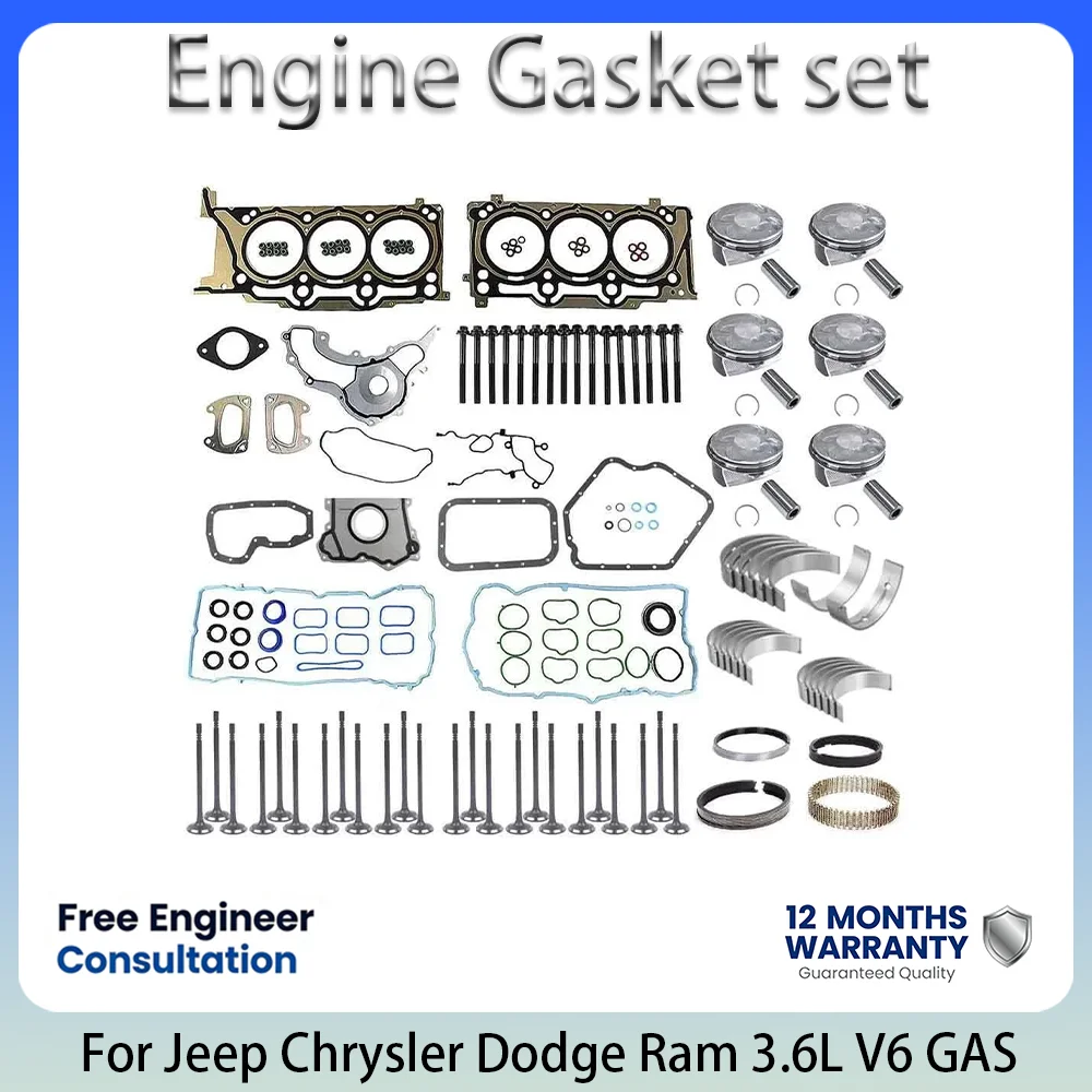 Engine Rebuilding Kits FOR Jeep Chrysler 200 300 Dodge Ram 3.6L 3.6 L T V6 GAS 2011-2016 2243855 5184088AH 5184105AH 5184088AF
Engine Rebuilding Kits FOR Jeep Chrysler 200 300 Dodge Ram 3.6L 3.6 L T V6 GAS 2011-2016 2243855 5184088AH 5184105AH 5184088AF