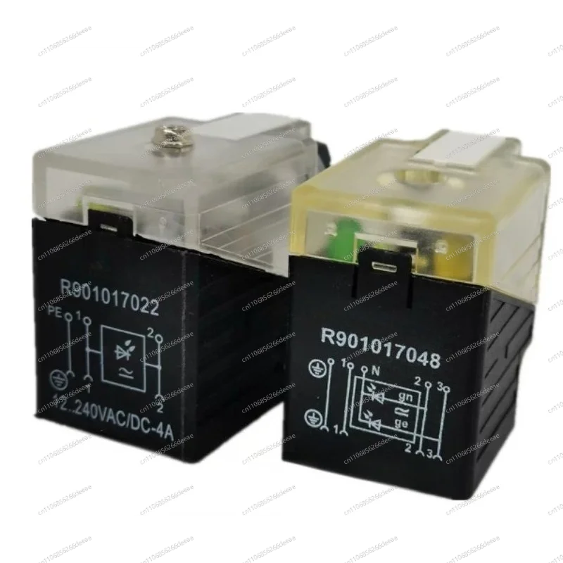 R901017022 R901017048 Solenoid Valve Connector Plug with LED Indicator 12-240V AC/DC IP65 for Hydraulic System
R901017022 R901017048 Solenoid Valve Connector Plug with LED Indicator 12-240V AC/DC IP65 for Hydraulic System