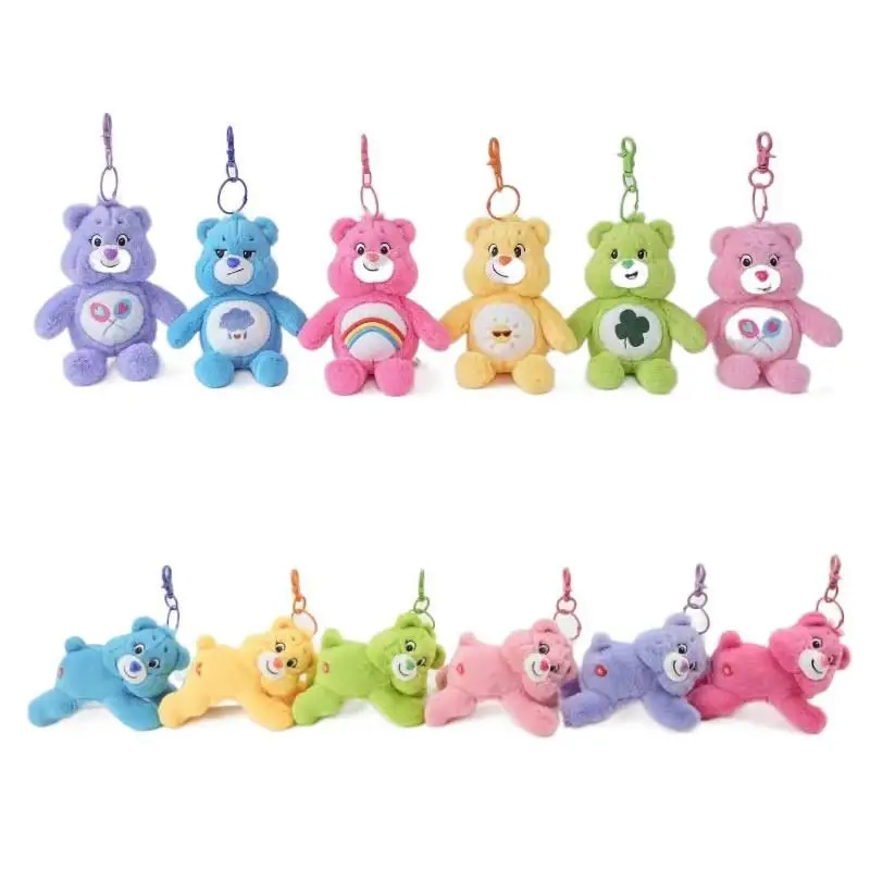 New genuine Care Bears plush keychain stuffed toy bear doll children's birthday Christmas gift exquisite rainbow bear doll toy
New genuine Care Bears plush keychain stuffed toy bear doll children's birthday Christmas gift exquisite rainbow bear doll toy