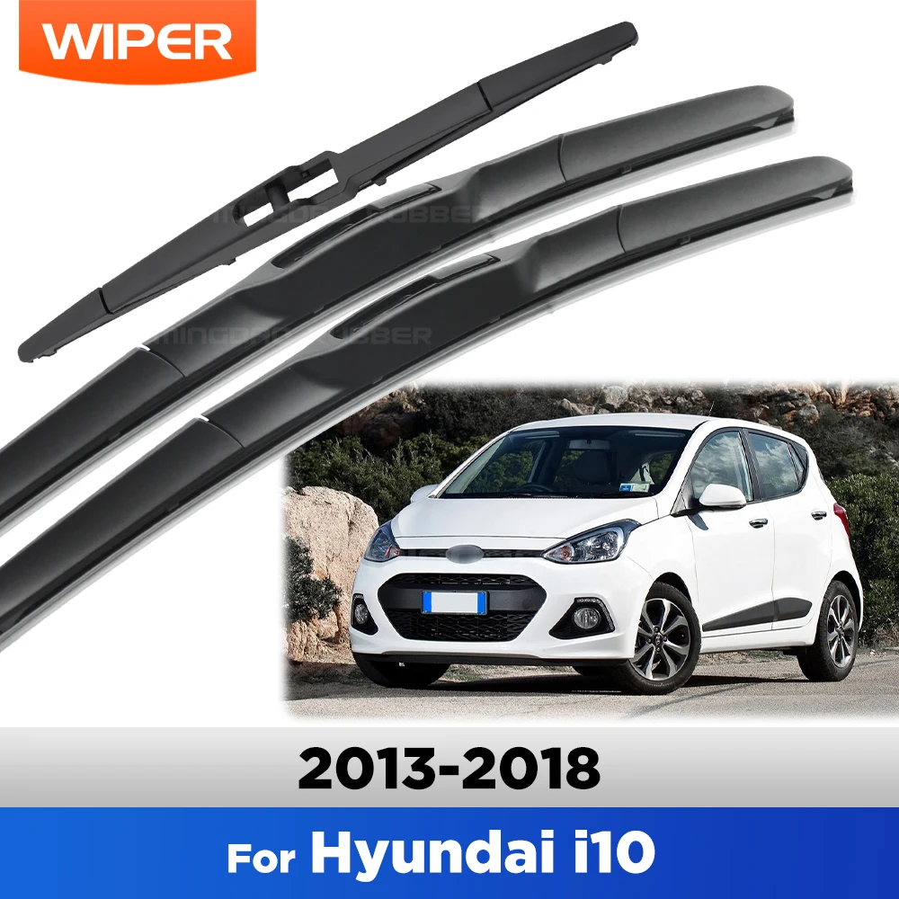 For Hyundai i10 MK2 2013-2018 2014 2015 2016 2017 Wiper Front&Rear Wiper Blades Windshield Windscreen Window Brushes 22"+16"+11"
For Hyundai i10 MK2 2013-2018 2014 2015 2016 2017 Wiper Front&Rear Wiper Blades Windshield Windscreen Window Brushes 22"+16"+11"