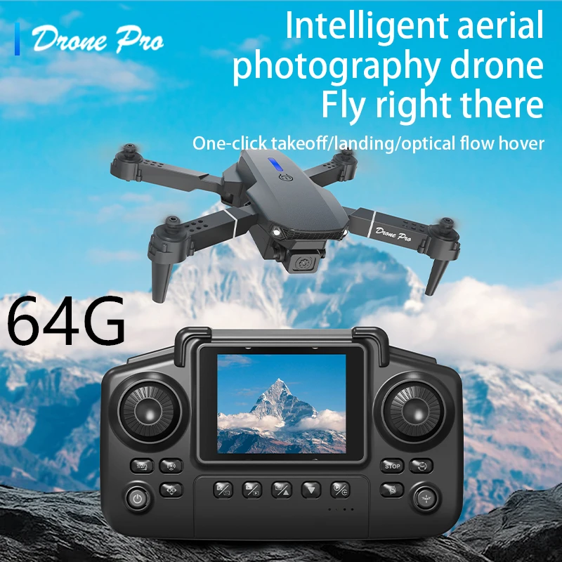 New E88 Air Screen Controlled Lighting Mini Drone 4K Dual Camera Optical Flow Remote Control Aircraft By KBDFA Tech
New E88 Air Screen Controlled Lighting Mini Drone 4K Dual Camera Optical Flow Remote Control Aircraft By KBDFA Tech