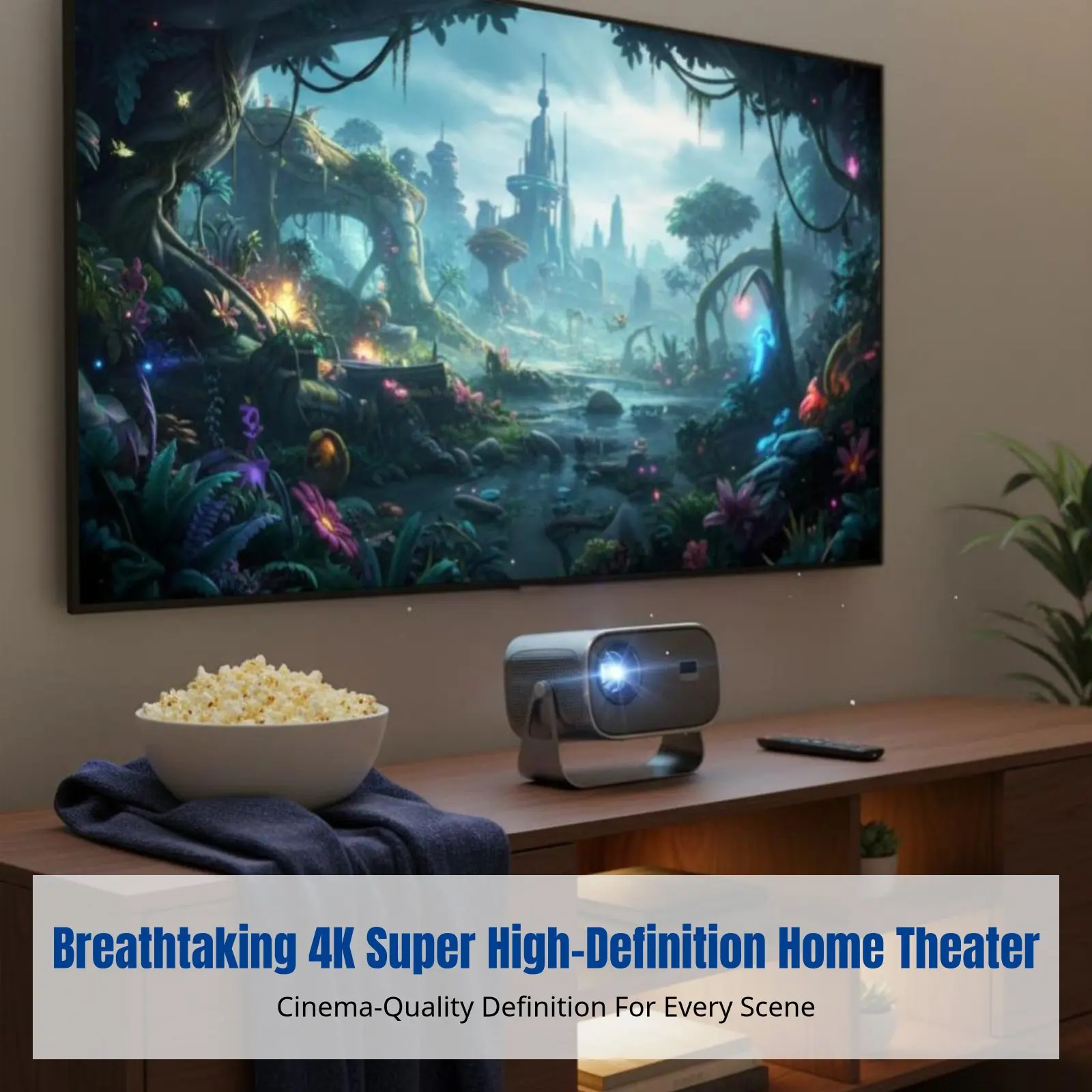Mini Projector, HY320, 4K Ultra HD, Home Theater, Portable 720P, Gaming, Auto Keystone, LED, High Brightness
Mini Projector, HY320, 4K Ultra HD, Home Theater, Portable 720P, Gaming, Auto Keystone, LED, High Brightness