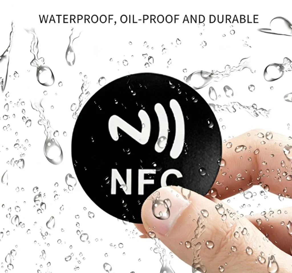 NTAG215 NFC Stickers 13.56 MHZ Rewritable NFC 215 Clear NFC Tags Sticker NFC Labels NFC Wet Inlay Self-adhesive Label
NTAG215 NFC Stickers 13.56 MHZ Rewritable NFC 215 Clear NFC Tags Sticker NFC Labels NFC Wet Inlay Self-adhesive Label