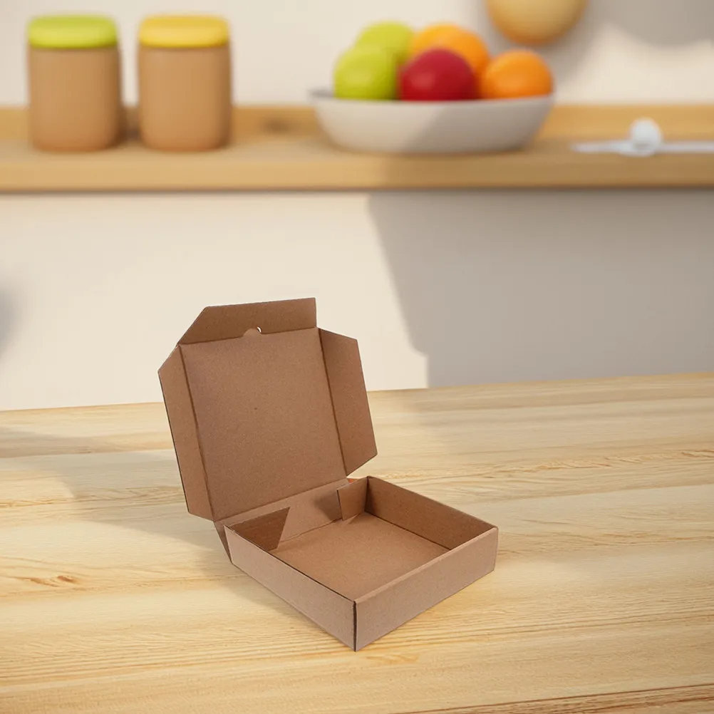 20Pcs Eco Friendly Corrugated Pizza Boxes Strong Sturdy Oil Resistant Warm Keeping Takeout Food Containers for Pizza Parties
20Pcs Eco Friendly Corrugated Pizza Boxes Strong Sturdy Oil Resistant Warm Keeping Takeout Food Containers for Pizza Parties