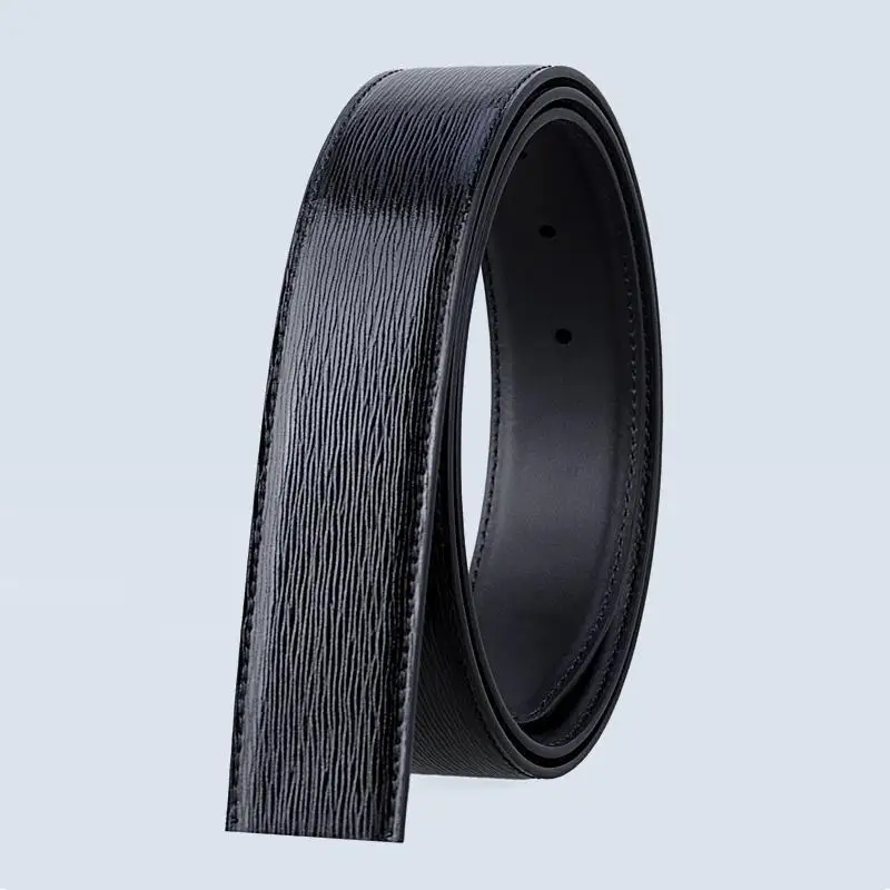 Men's No-Buckle Perforated Genuine Cowhide Leather Belt Strap, 3.4cm, Single Layer, Elegant & Durable
Men's No-Buckle Perforated Genuine Cowhide Leather Belt Strap, 3.4cm, Single Layer, Elegant & Durable