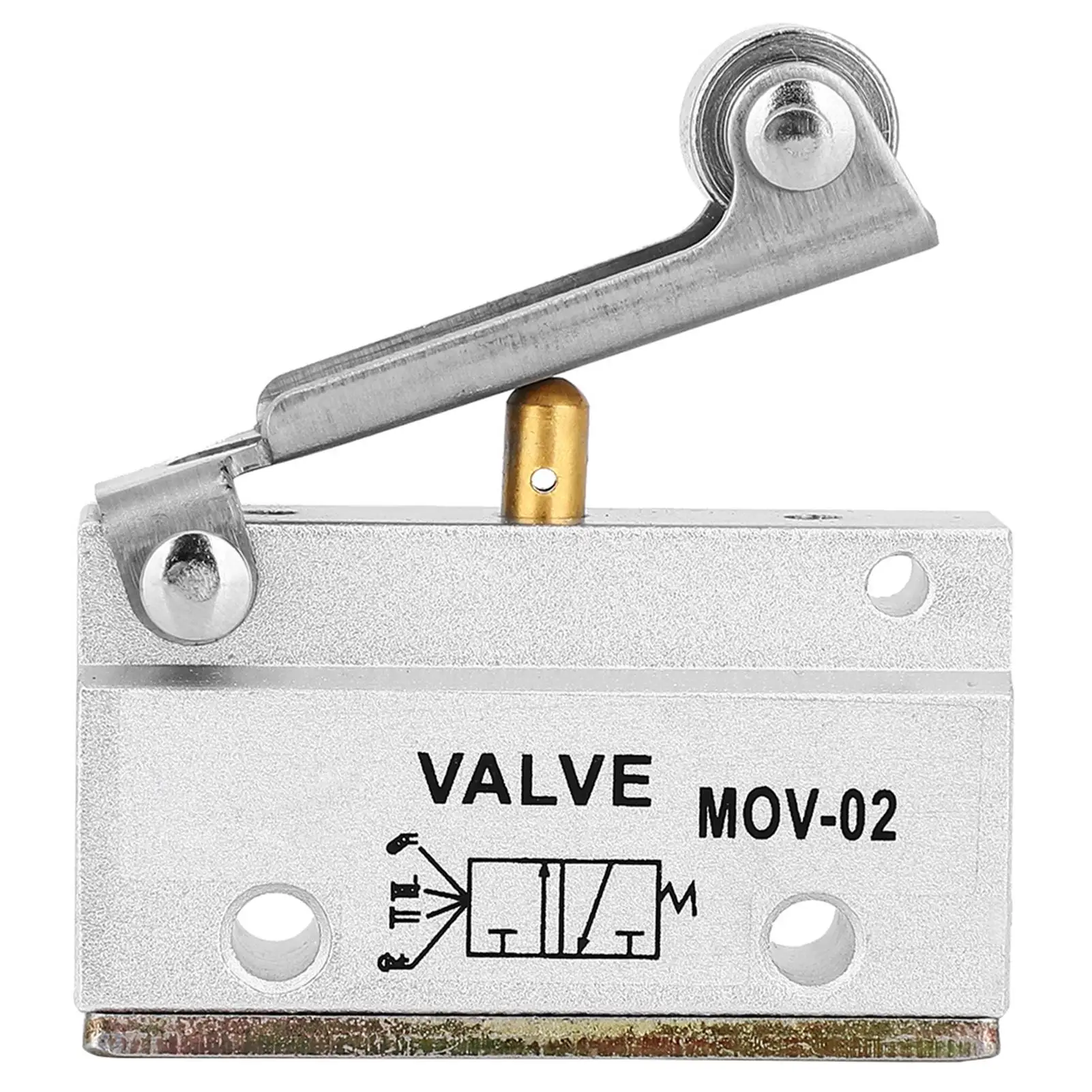 MOV-02 G1/8 Thread Roller Lever Air Pneumatic Mechanical Valve 0-0.8MPa
MOV-02 G1/8 Thread Roller Lever Air Pneumatic Mechanical Valve 0-0.8MPa