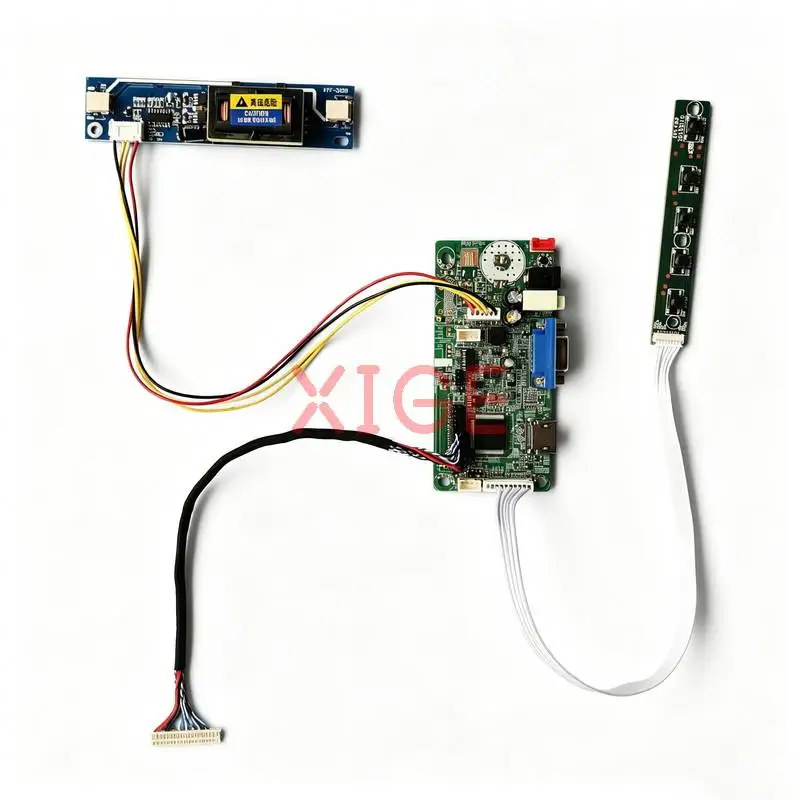 Display Controller Board Fit LQ164M1LA4A LQ164M1LA4AB LTN160HT03 LTN184HT01 VGA+HDMI 30 Pin LVDS 1920*1080 1920x1080 2-CCFL Kit
Display Controller Board Fit LQ164M1LA4A LQ164M1LA4AB LTN160HT03 LTN184HT01 VGA+HDMI 30 Pin LVDS 1920*1080 1920x1080 2-CCFL Kit