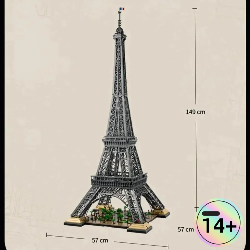 2026 Hot 10001Pcs Large 10307 10181 17002 Eiffel Tower Building Blocks Bricks Birthday Christmas Gifts Compatible
2026 Hot 10001Pcs Large 10307 10181 17002 Eiffel Tower Building Blocks Bricks Birthday Christmas Gifts Compatible
