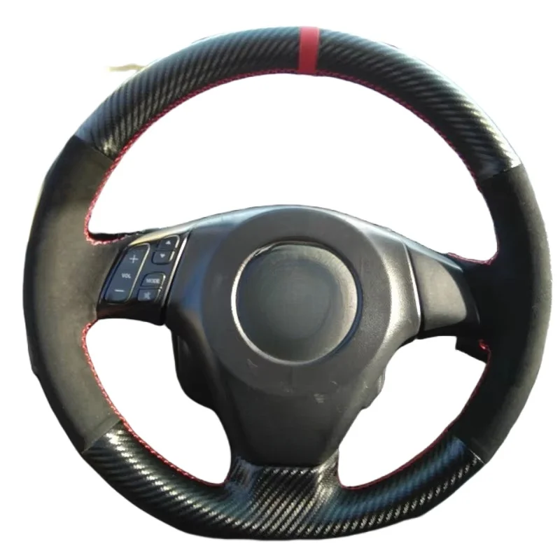Для Mazda 3 Axela 2004-2009 Mazda 5 Mazda 6 Atenza Mazda MPV ручное шитье черный чехол на руль из углеродного волокна автомобиля
Для Mazda 3 Axela 2004-2009 Mazda 5 Mazda 6 Atenza Mazda MPV ручное шитье черный чехол на руль из углеродного волокна автомобиля