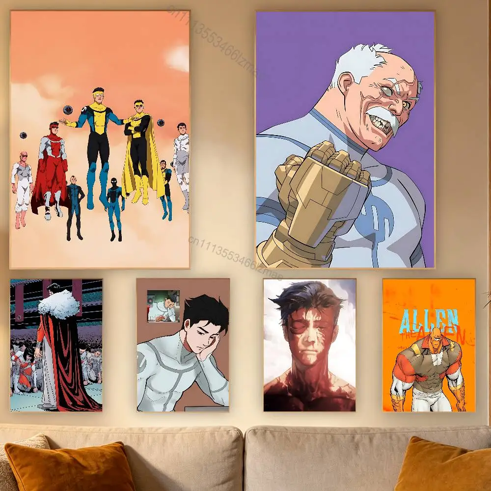 I-Invincible Mark Conquest Retro Fashion Pictorial Poster Sticky Poster Paper Sticker DIY Room Bar Cafe Wall Decor Gift
I-Invincible Mark Conquest Retro Fashion Pictorial Poster Sticky Poster Paper Sticker DIY Room Bar Cafe Wall Decor Gift