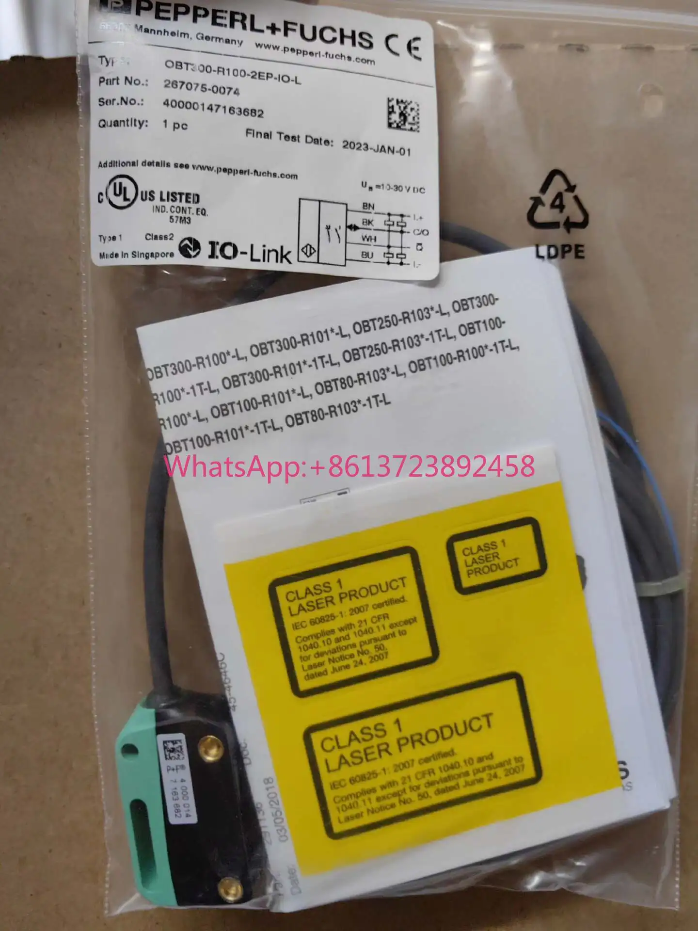 OBT300-R100-2EP-IO-L in stockin stock
OBT300-R100-2EP-IO-L in stockin stock