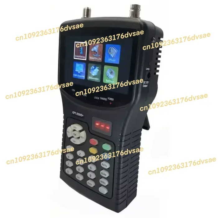 NEW KPT-255HD+ 4.3inch DVBS2 HD Satellite Decoder TV Signal Detector AHD H.265 Digital Sat Finder
NEW KPT-255HD+ 4.3inch DVBS2 HD Satellite Decoder TV Signal Detector AHD H.265 Digital Sat Finder