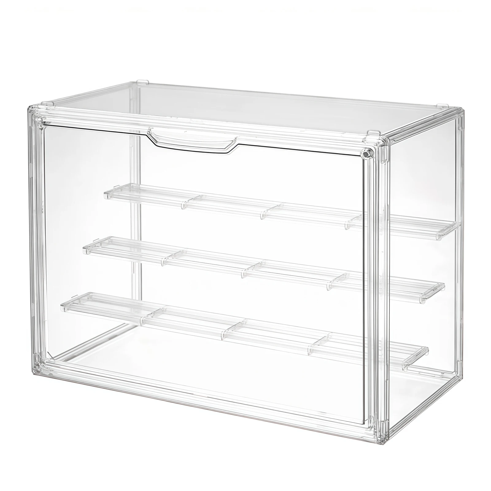 4 Tier Clear Acrylic Display Case Blind Box Transparent Organizer Stackable Showcase for Figures Doll Models Jewelry Collectible
4 Tier Clear Acrylic Display Case Blind Box Transparent Organizer Stackable Showcase for Figures Doll Models Jewelry Collectible