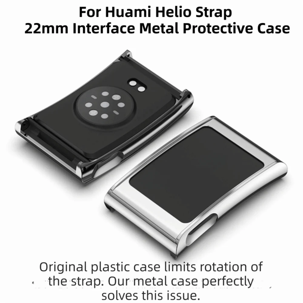 New 22mm Metal Frame Watch Accessories All-Around Protective Case Shockproof Protective Shell for Huami Amazfit Helio
New 22mm Metal Frame Watch Accessories All-Around Protective Case Shockproof Protective Shell for Huami Amazfit Helio