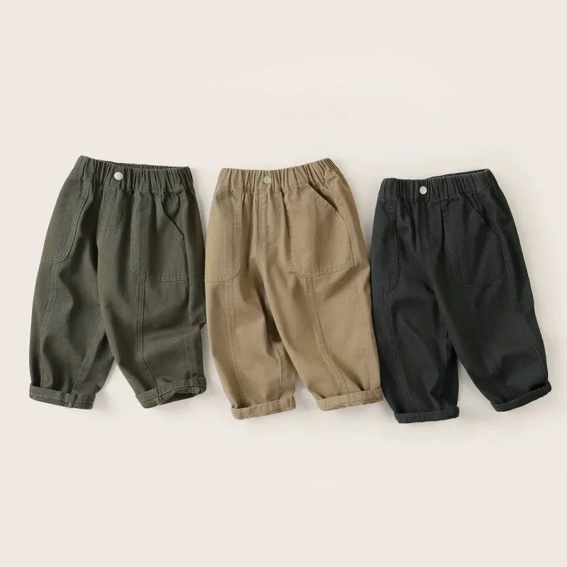 2025 New Boys' Work Pants, Spring Clothing, Children's Pants, Spring and Autumn Clothing, Children's Baby, Boys' Casual Pants
2025 New Boys' Work Pants, Spring Clothing, Children's Pants, Spring and Autumn Clothing, Children's Baby, Boys' Casual Pants