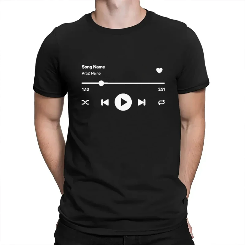 Music Player Printed Pattern Men Woman T-shirts Song Nama Letter Classic Simple Couple Tee Street Fashion Clothing Harajuku Tops
Music Player Printed Pattern Men Woman T-shirts Song Nama Letter Classic Simple Couple Tee Street Fashion Clothing Harajuku Tops