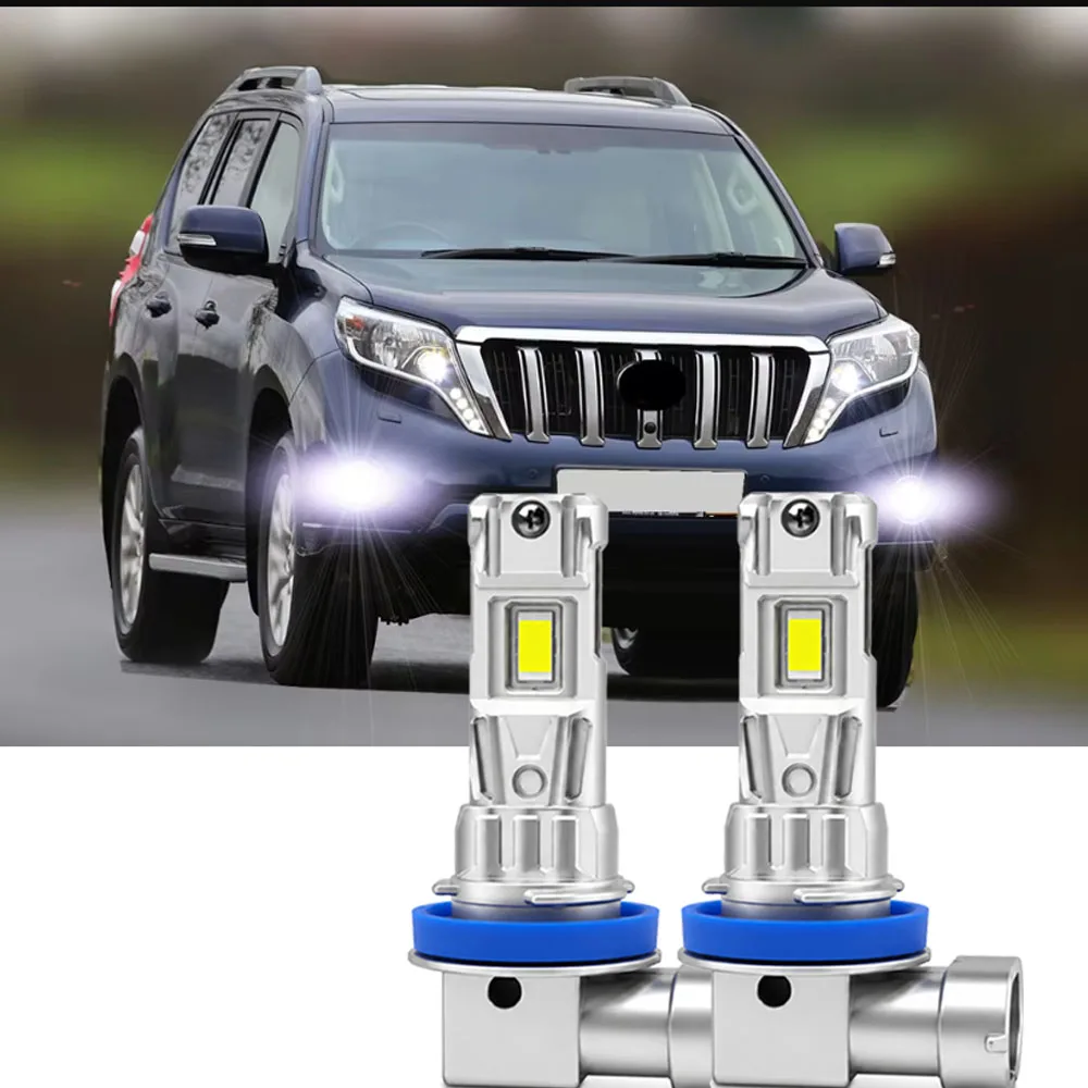 2Pcs LED Fog Lamp Bulbs For Toyota Land Cruiser Prado 150 J150 LC150 2010 -2017 White Fog Lamp Canbus
2Pcs LED Fog Lamp Bulbs For Toyota Land Cruiser Prado 150 J150 LC150 2010 -2017 White Fog Lamp Canbus