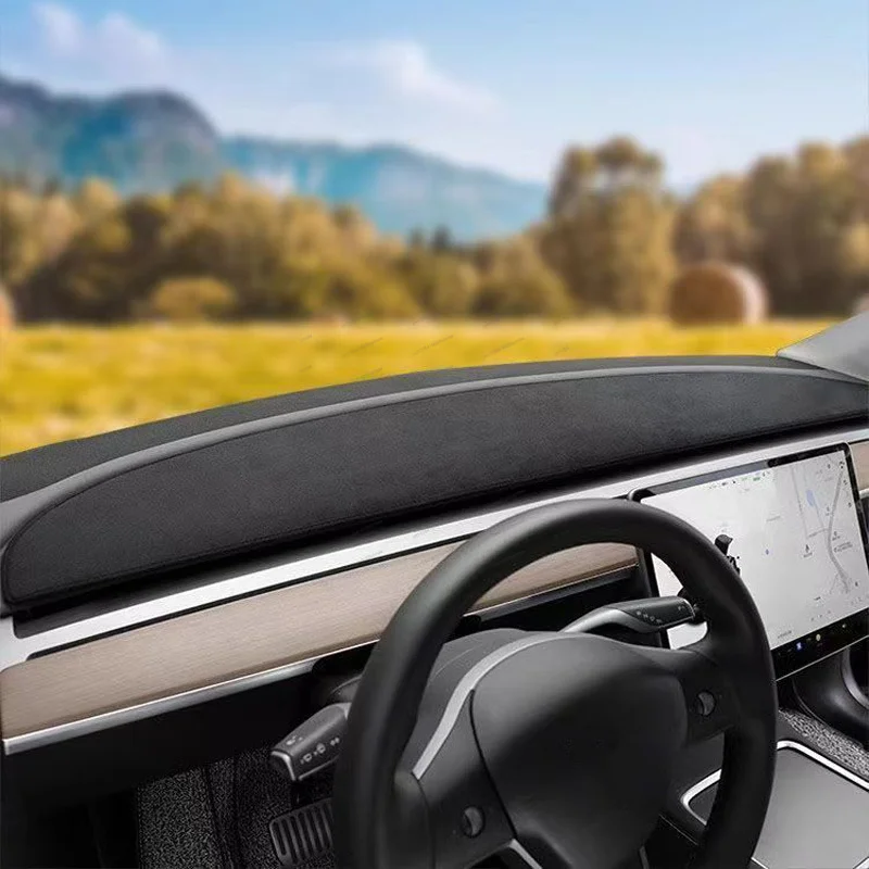 Dashboard Anti-UV Mat Cover for Tesla Model 3 Y 2021-2026 Juniper Highland Center Console Sunshade Protector Pad Car Accessories
Dashboard Anti-UV Mat Cover for Tesla Model 3 Y 2021-2026 Juniper Highland Center Console Sunshade Protector Pad Car Accessories