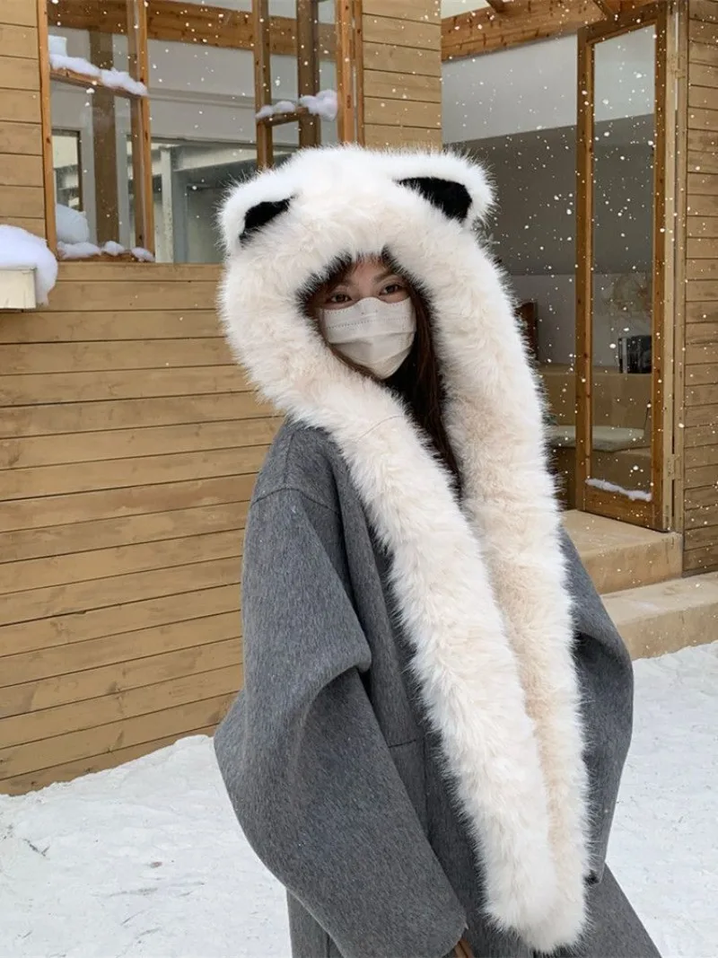 High End Warm Plush Thick Plush fox Ear Hat Scarf Integrated 2025 Autumn and Winter New Season Cold Proof ear Protection Hat WLF
High End Warm Plush Thick Plush fox Ear Hat Scarf Integrated 2025 Autumn and Winter New Season Cold Proof ear Protection Hat WLF