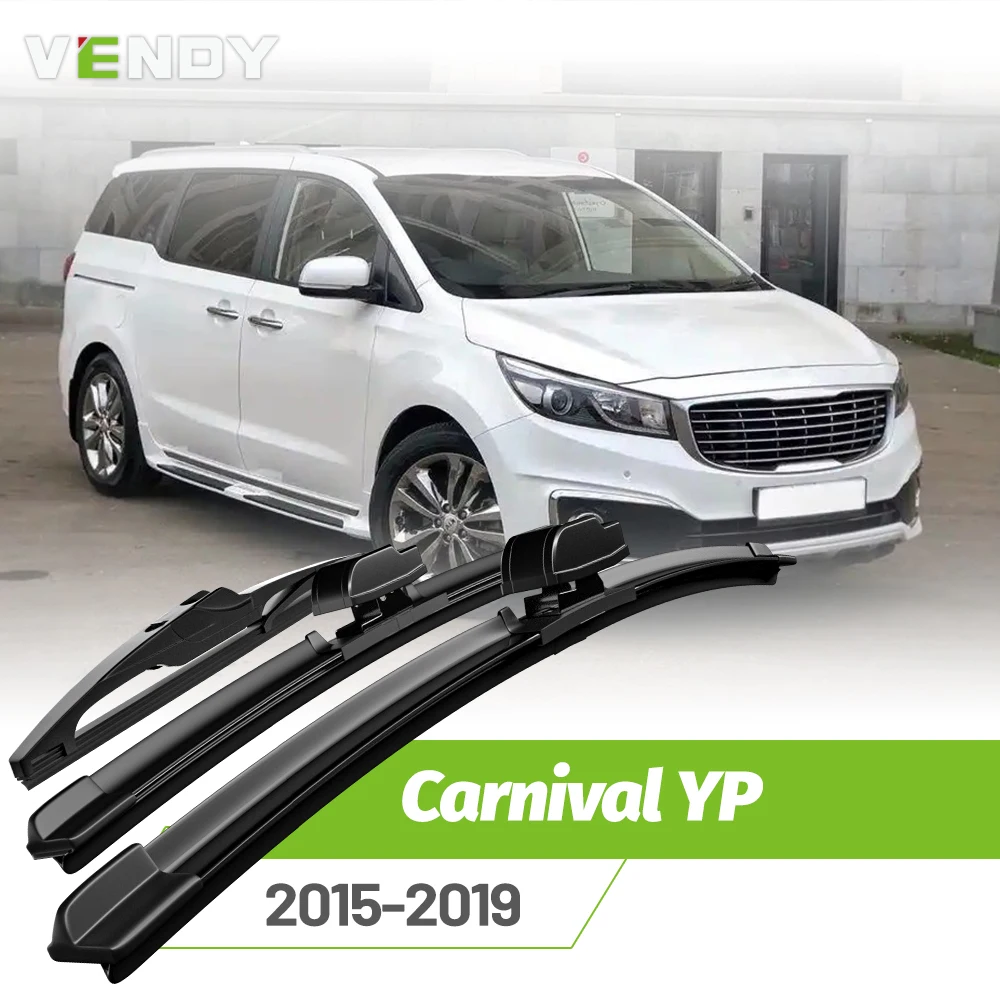 Front & Rear Wiper Blades Set For KIA Carnival YP 2015-2019 Windshield Windscreen Window Rain Brushes 26"+18"+11"
Front & Rear Wiper Blades Set For KIA Carnival YP 2015-2019 Windshield Windscreen Window Rain Brushes 26"+18"+11"