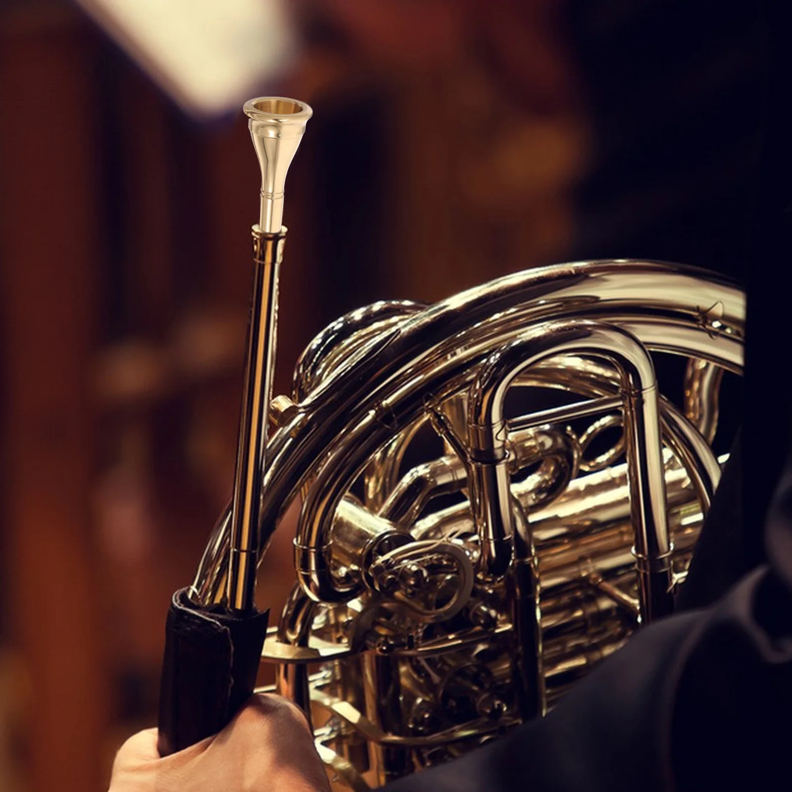 2pcs French Horn Mouthpiece Brass Plated Standard Size Gold Silver Finish Universal Fit For Stage Concert Practice -
2pcs French Horn Mouthpiece Brass Plated Standard Size Gold Silver Finish Universal Fit For Stage Concert Practice -