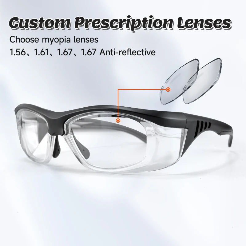 Custom prescription safety glasses Prescription industrial glasses Windproof sand protection glasses Myopia industrial glasses
Custom prescription safety glasses Prescription industrial glasses Windproof sand protection glasses Myopia industrial glasses