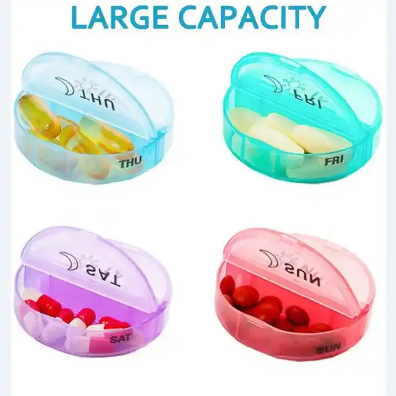 Portable 7-day medication packaging box, medication storage tote bag, pill cutter, medication box reminder for taking medication
Portable 7-day medication packaging box, medication storage tote bag, pill cutter, medication box reminder for taking medication