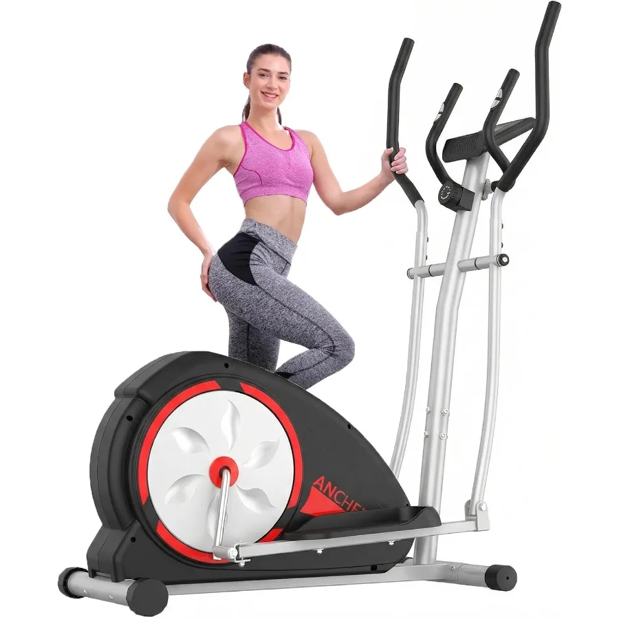 Elliptical Exercise Machine for Home Gym 500Lbs Max Weight Ultra-Silent Design with Pulse Rate Grips and Smooth Resistance Leve
Elliptical Exercise Machine for Home Gym 500Lbs Max Weight Ultra-Silent Design with Pulse Rate Grips and Smooth Resistance Leve