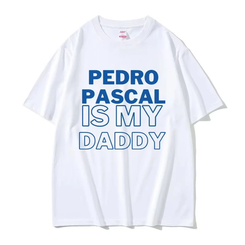 Pedro Pascal Is My Daddy Funny Meme T Shirt Men Women Casual Humor Style Short Sleeve T-shirt Men's Vintage Summer T-shirts
Pedro Pascal Is My Daddy Funny Meme T Shirt Men Women Casual Humor Style Short Sleeve T-shirt Men's Vintage Summer T-shirts