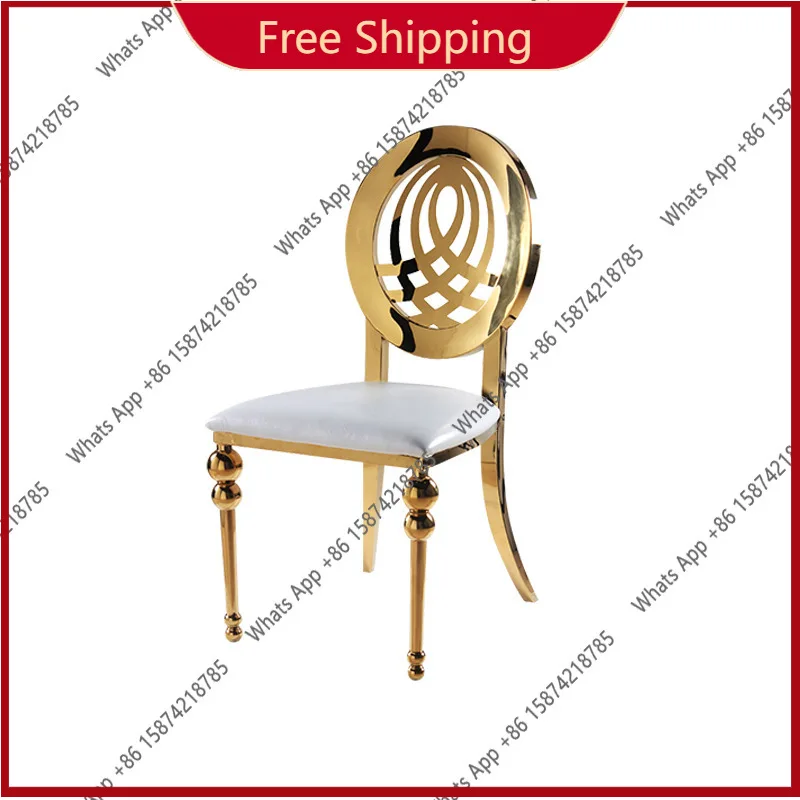 R65 European Stainless Steel Dining Chair Hotel Wedding Chair Earth Back Chair Stainless Steel Conference Banquet
R65 European Stainless Steel Dining Chair Hotel Wedding Chair Earth Back Chair Stainless Steel Conference Banquet