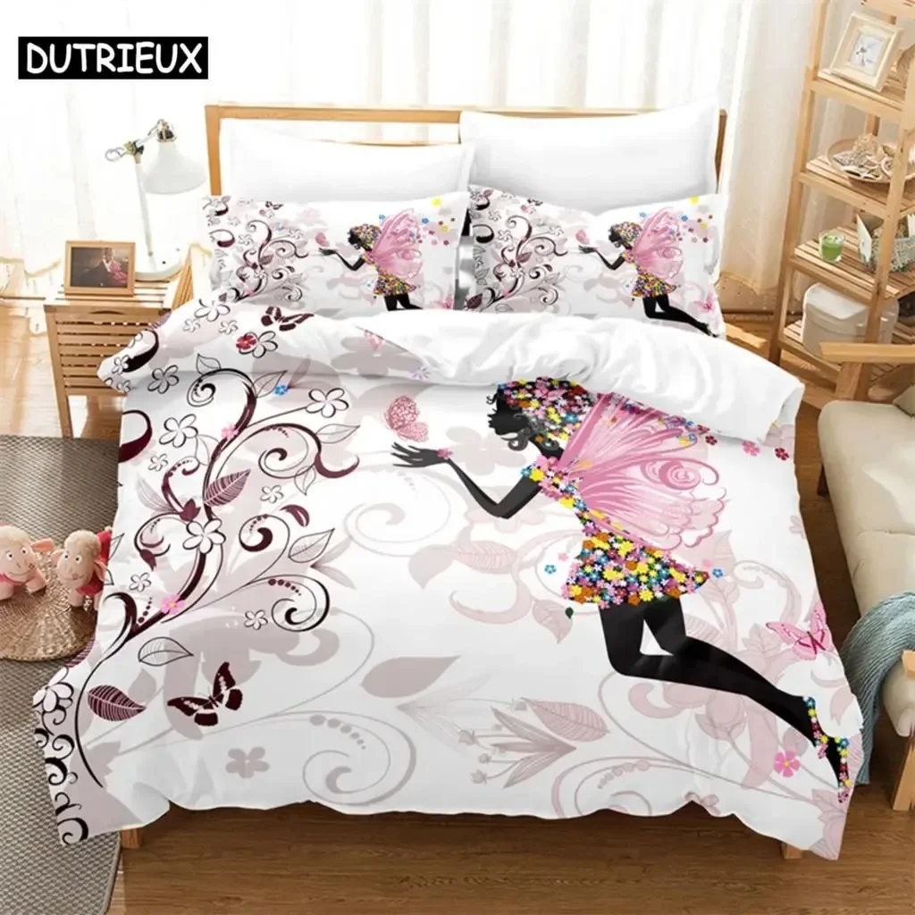 Cartoon Girl Comfortable Duvet Quilt Cover Pillowcase Bedding Set Children Bedroom Decoration Home Textile
Cartoon Girl Comfortable Duvet Quilt Cover Pillowcase Bedding Set Children Bedroom Decoration Home Textile