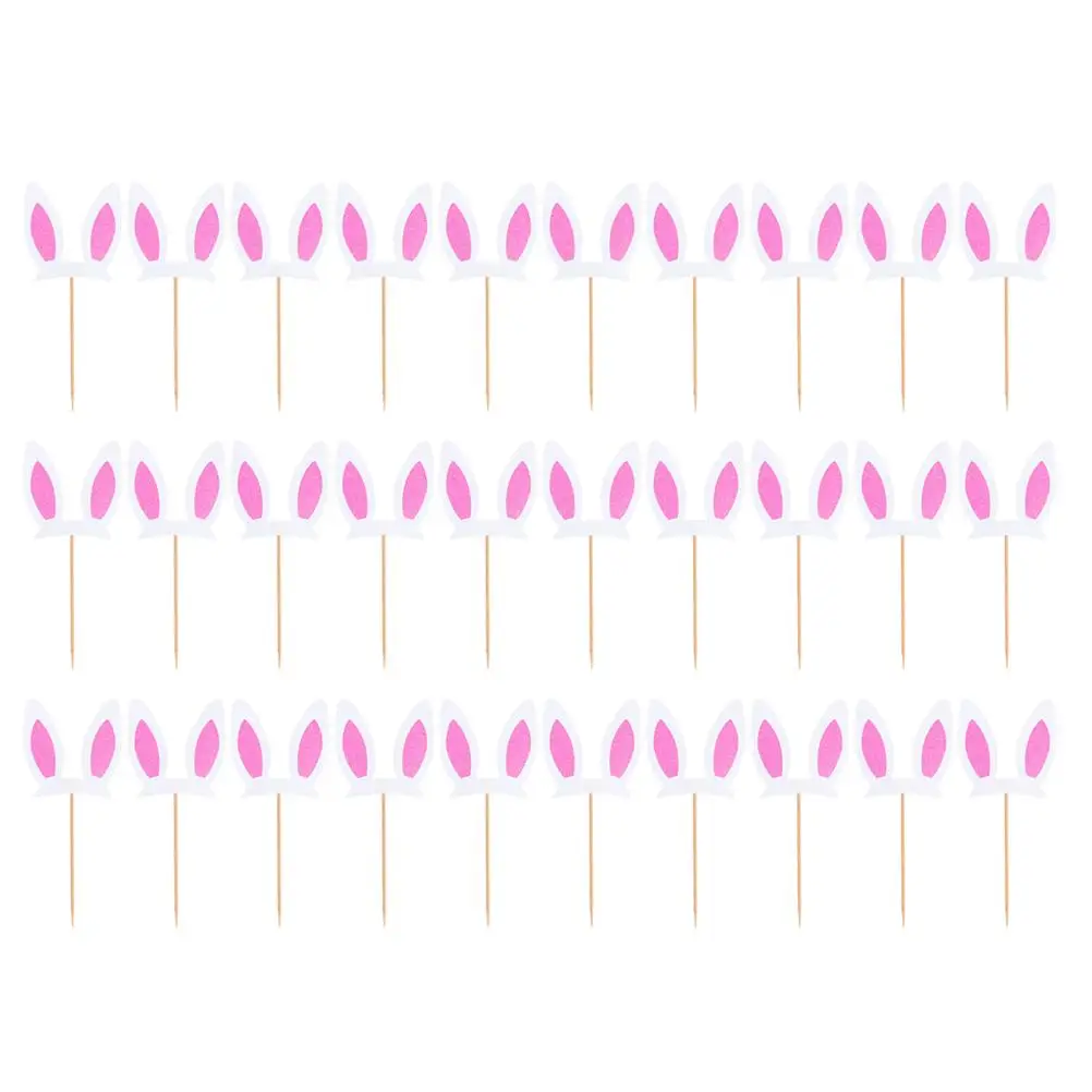 30 Pcs Ear Toppers Rabbit Ears Plug Pink Party Supplies Easter Cake Decorations Bunny Ear Cake Toppers Festival Birthday
30 Pcs Ear Toppers Rabbit Ears Plug Pink Party Supplies Easter Cake Decorations Bunny Ear Cake Toppers Festival Birthday