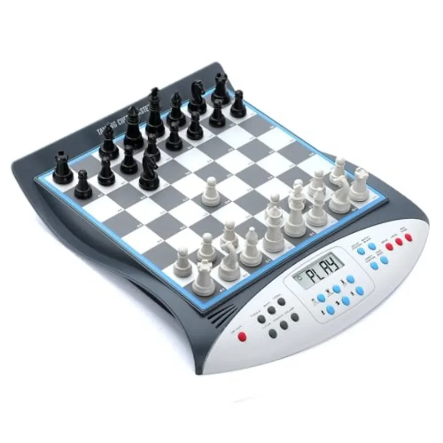 learning trainer: electronic chess board with voice teaching system, sensor chess board, magnetic pieces, 32 levels, 2000 ELO c
learning trainer: electronic chess board with voice teaching system, sensor chess board, magnetic pieces, 32 levels, 2000 ELO c